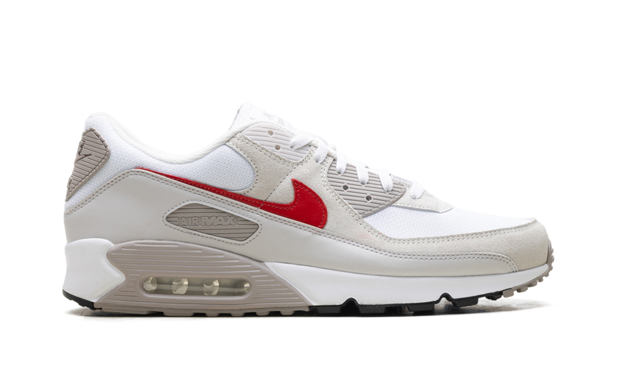 Air Max 90 "White College Grey Vast Grey University Red" DM0029 113