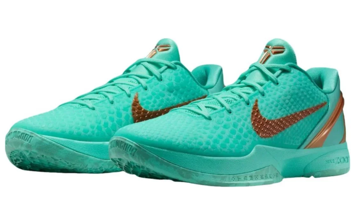 Nike Kobe 6 Protro 'Jalen Brunson Statue of Liberty' Basketball Shoe (IQ5774-300)