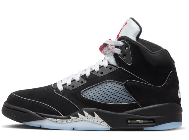 Air Jordan 5 Retro OG 'Black Metallic Reimagined' – HF3975-001