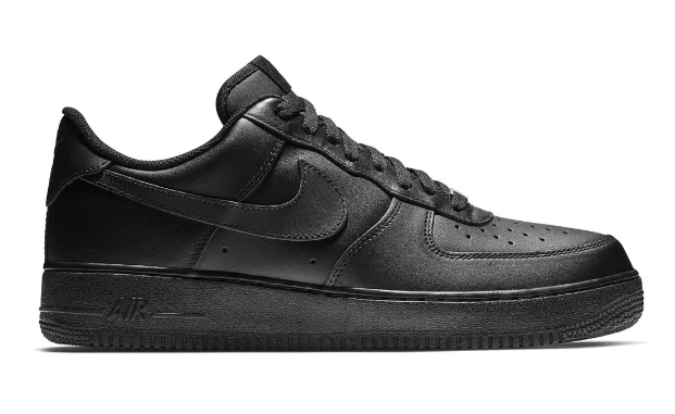 Nike Air Force 1 '07 'Triple Black' Men's Shoe
