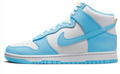 Nike Dunk High 'Blue Chill' Sneaker – White/Blue Chill/Yellow (DD1399-401)