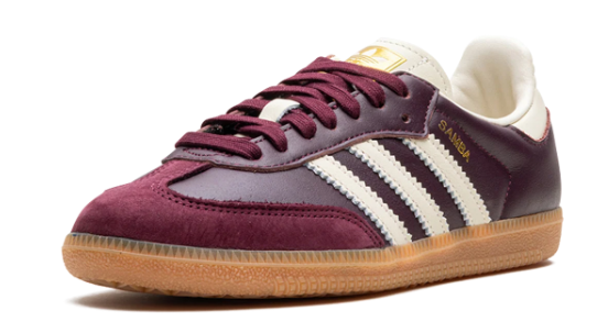 Adidas Samba OG Women's Sneaker – Maroon & Cream White (ID04779)