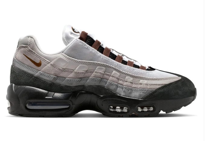 Nike SB Air Max 95 Shoes - BlackCacao WowAnthraciteLight Graphite