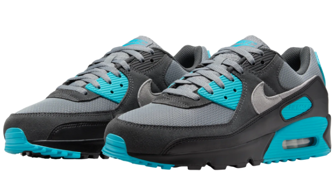 Nike Air Max 90 'Cool Grey Dusty Cactus Black' Sneaker – Cool Grey/Dusty Cactus/Black (DM0029-013)