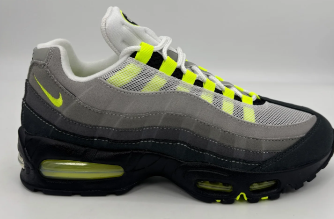 Nike Air Max 95 OG 'Neon' 2026 Sneaker – Black/Neon Yellow/Cool Grey (HM4740-001)