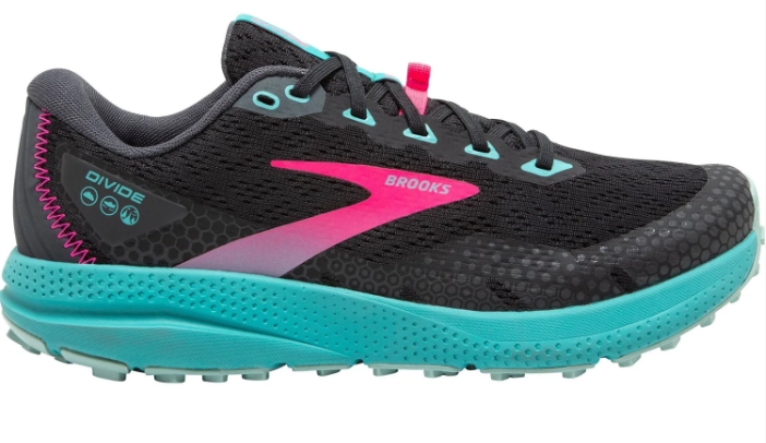 Brooks Divide 3 Women's Trail Running Shoes | Black