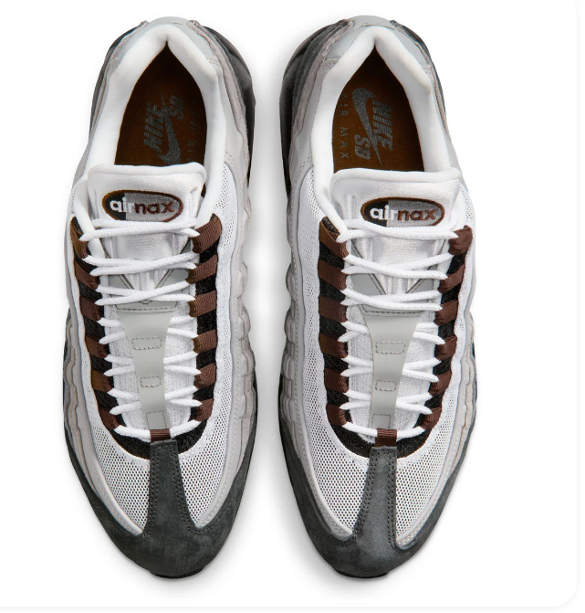 Nike SB Air Max 95 Shoes - BlackCacao WowAnthraciteLight Graphite
