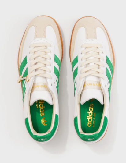 Adidas Samba OG x Sporty & Rich – White / Jolly Green