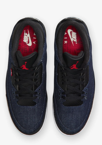Air Jordan 3 Retro x Levi's 'Indigo Denim' – IR0914-400