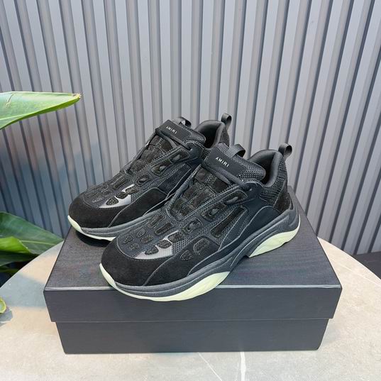 AMIRI Bone Runner 'Triple Black'