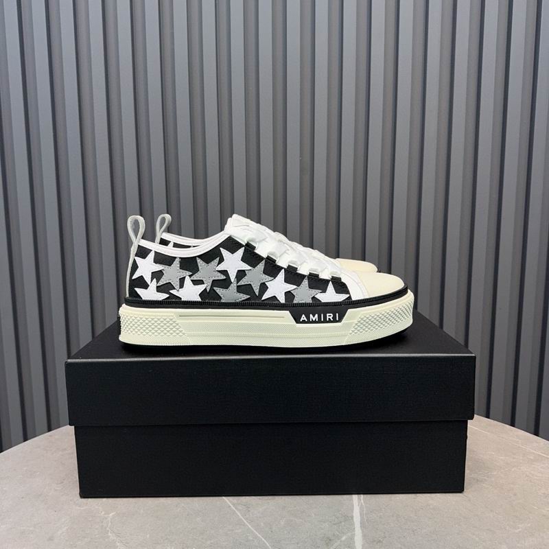 AMIRI Stars Court Low 'Black/White'