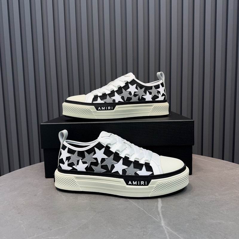 AMIRI Stars Court Low 'Black/White'