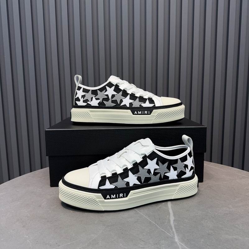 AMIRI Stars Court Low 'Black/White'