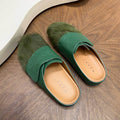 AMIRI Monogram Pony Hair Mule 'Green'