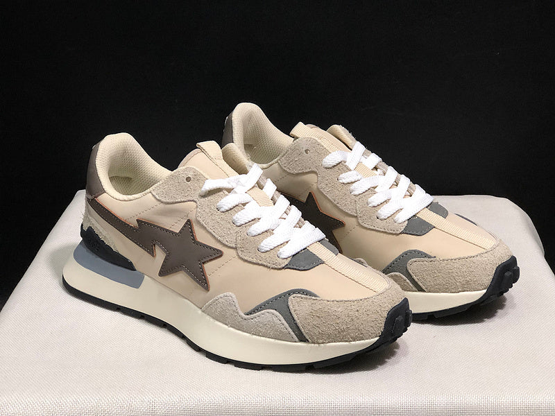 BAPE Road STA 'Cream/Brown'