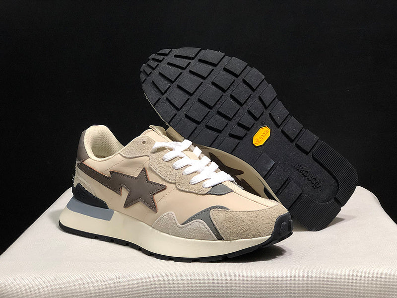 BAPE Road STA 'Cream/Brown'