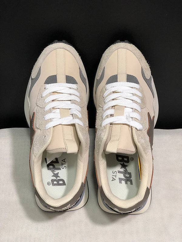 BAPE Road STA 'Cream/Brown'