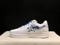 BAPE Bapesta Low 'White/Blue Camo'