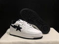 BAPE Bapesta Low 'White/Black'