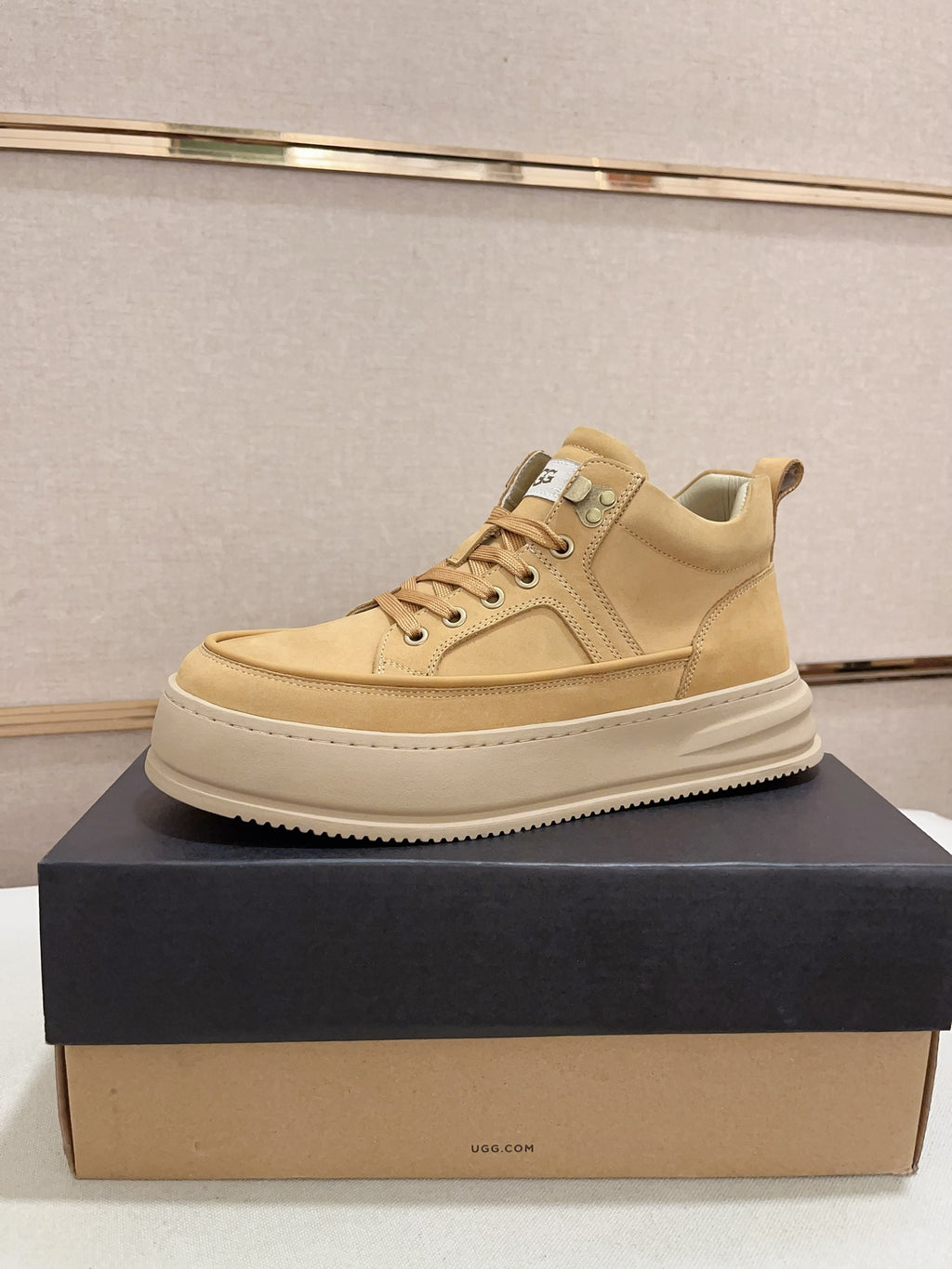 UGG High-Top Platform Sneaker 'Wheat'