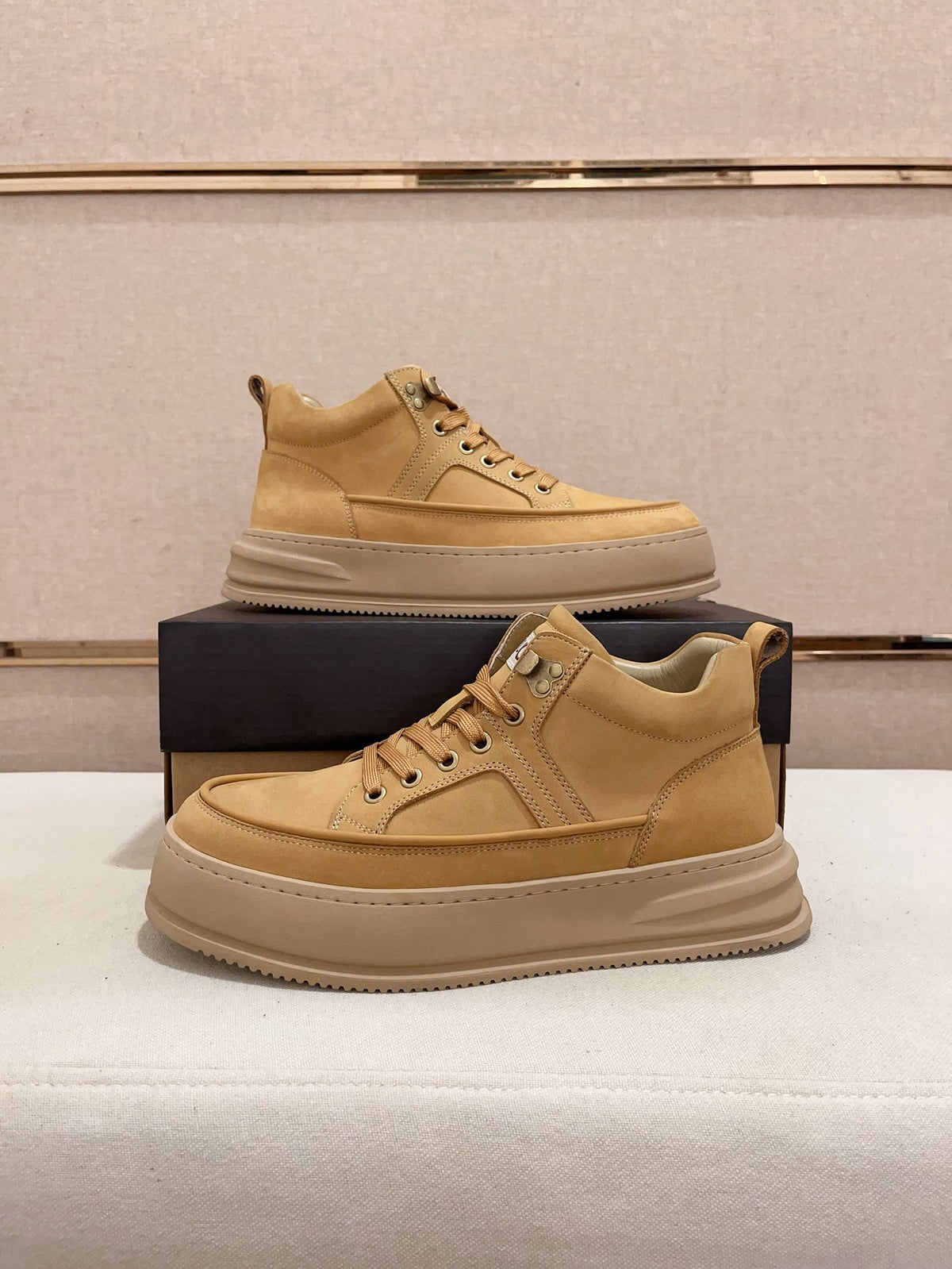 UGG High-Top Platform Sneaker 'Wheat'