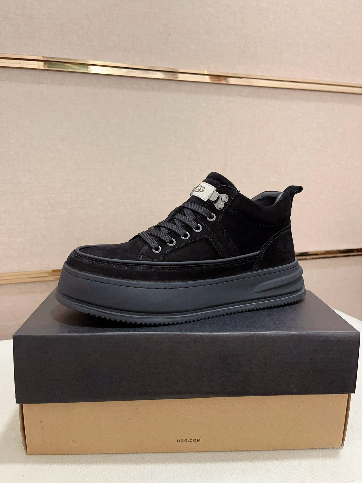 UGG High-Top Platform Sneaker 'Triple Black'