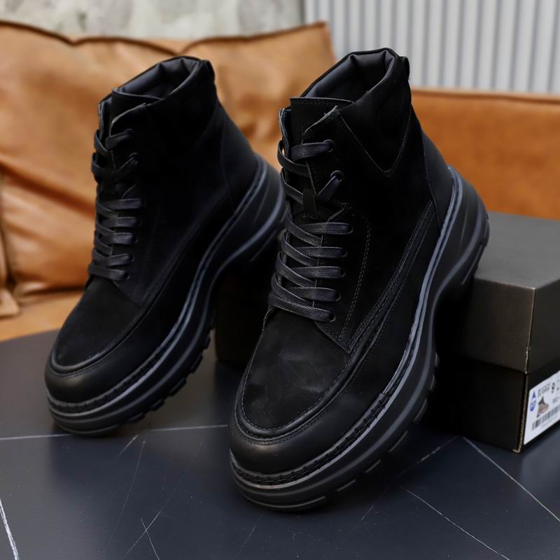 High-Top Platform Boot 'Black'