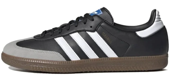 Adidas Samba Vegan Sneaker – Black White Brown (H01878)