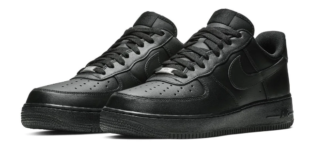 Nike Air Force 1 '07 'Triple Black' Men's Shoe