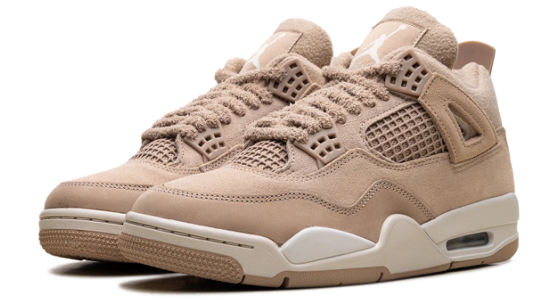 Air Jordan 4 WMNS 'Cozy Girl' | Hemp/Light Orewood Brown | HV0823-200