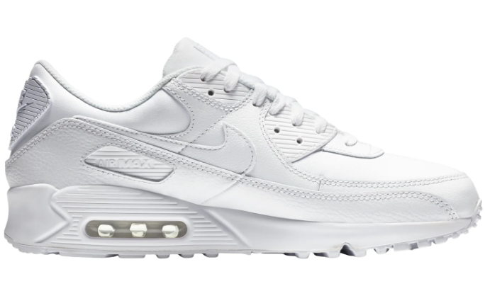 Nike Air Max 90 LTR 'Triple White' Men's Shoes