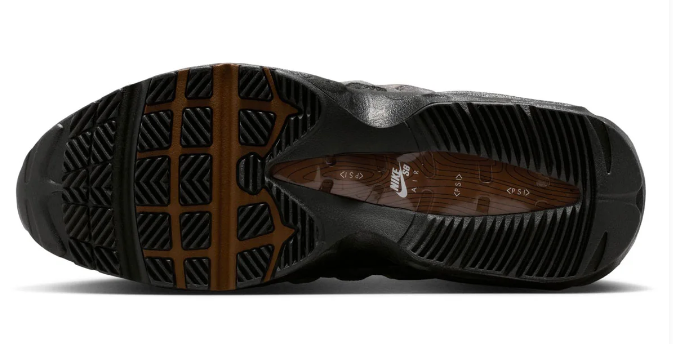 Nike SB Air Max 95 Shoes - BlackCacao WowAnthraciteLight Graphite