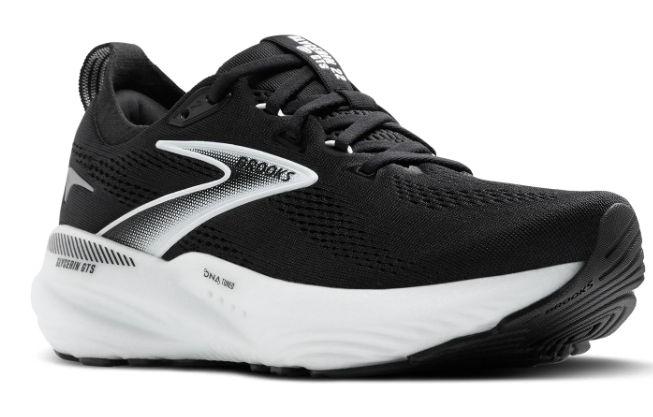 Brooks Glycerin GTS 22 Women's Running Shoes | Black/Grey/White