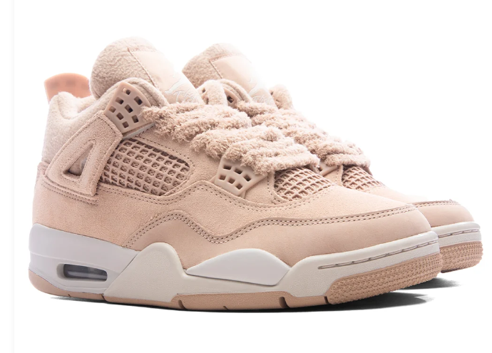 Women's Air Jordan 4 Retro 'Cozy Girl' | Hemp/Light Orewood Brown | HV0823-200