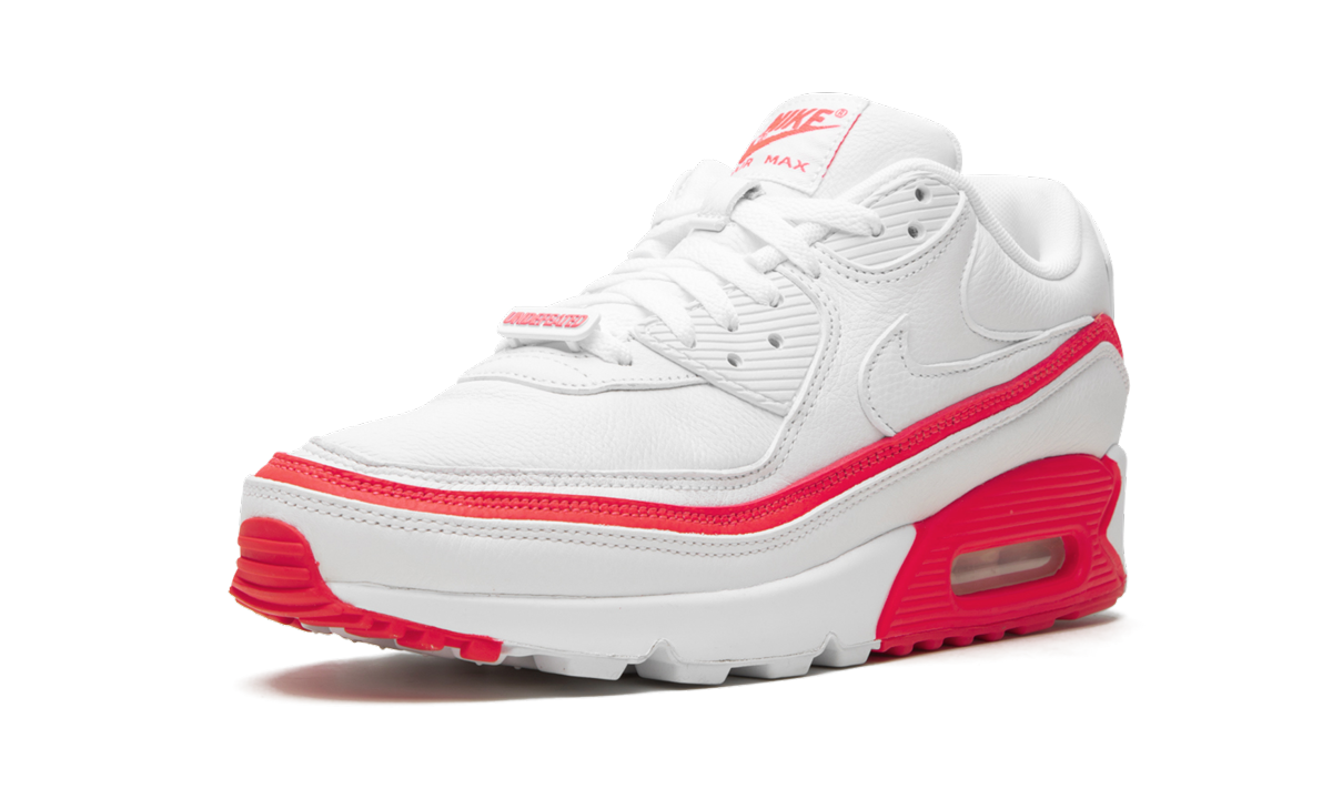 Air Max 90 / UNDFTD "Undefeated White/Red" CJ7197 103