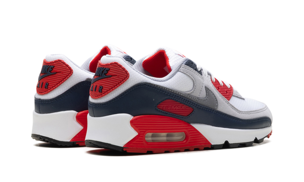 AIR MAX 90 "White/Cool Grey-university Red" DM0029 117